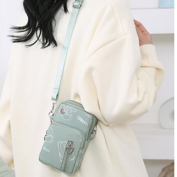 Mobile Phone Bag, Women's Oxford Cloth 2025 New Arm Bag, Sports Fashion Versatile Outdoor Fitness Wrist Bag, Cycling Bag