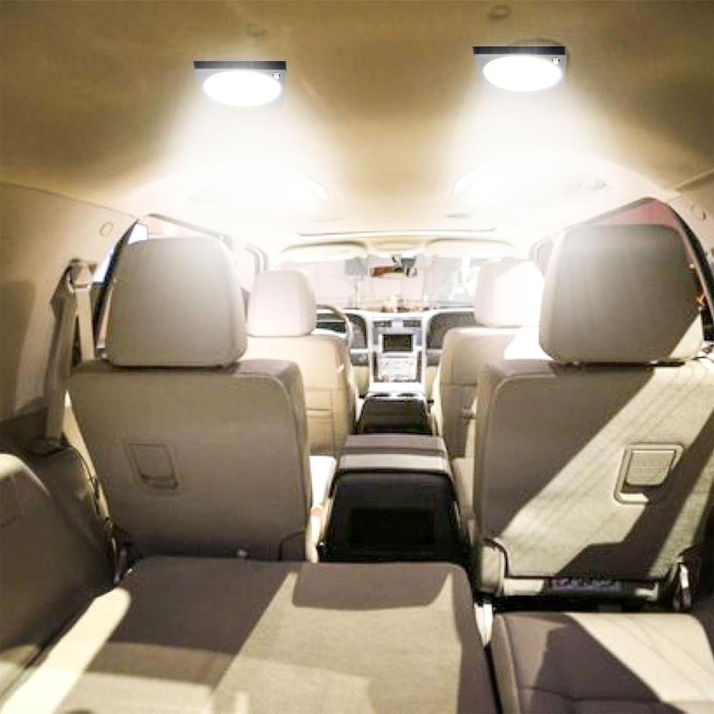 Aoling LED Car Interior Surface Cargo Room Set Light, Emitting, 12V/24V, White, Light, Light, White, 2-Piece