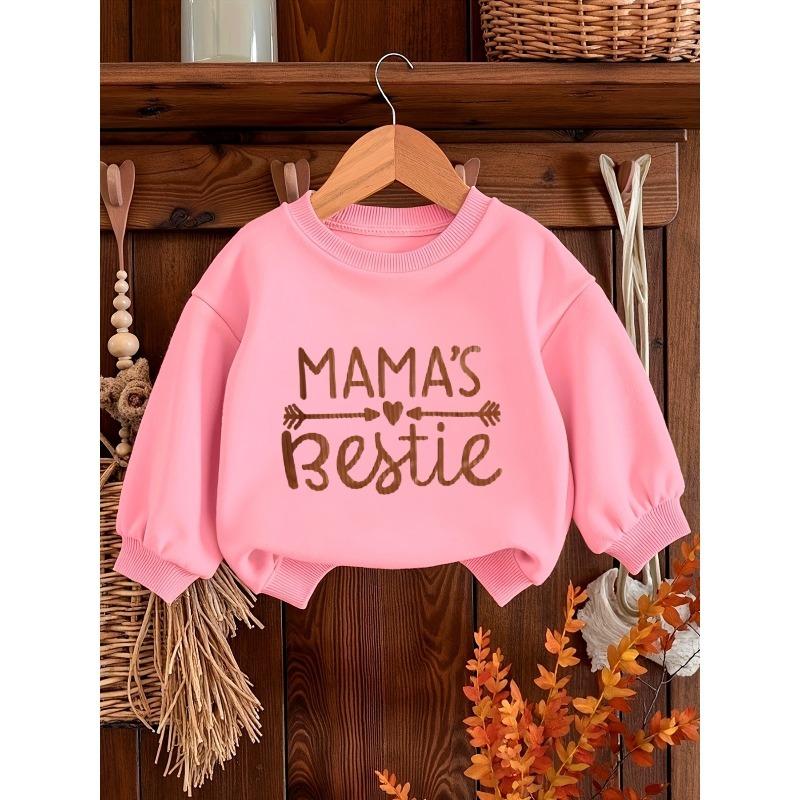 European Size A Brightly Colored Print Pattern, a Comfortable And Skin-Friendly Round-Neck Sweatshirt for Baby , Perfect for Everyday Wear