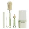 Store88 Baby Bottle Bottle Drying Portable Travel Baby Compact Brush, Cleaning, Stand, Supplies, (Green)