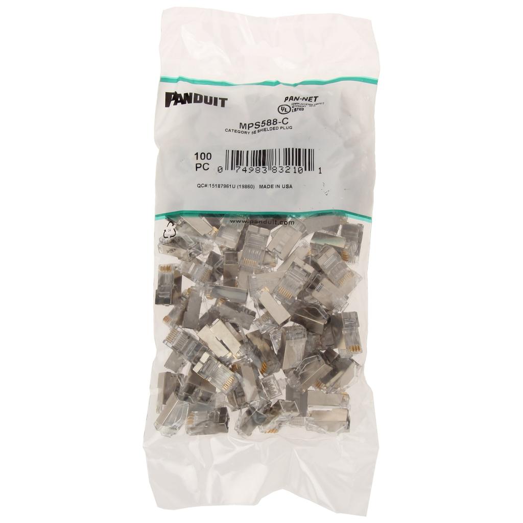 Panduit Cat5e Shielded Modular Plug MPS588-C