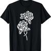 Rose Weiß Blüte Rosen T-Shirt