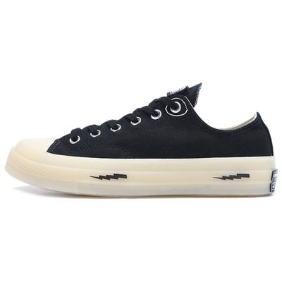 Offspring X Chuck 70 Chuck Taylor Community Lightning Hard-Wearing Lightweight Low-Top Board Shoes Unisex Black