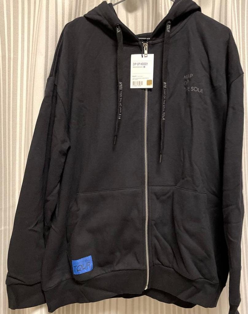 [USED] BTS MAP OF THE TOUR Zip Hoodie
