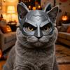 Cat Bat Mask Reusable Cat Cosplay Mask Lightweight Bat Kitty Mask for Halloween Parties Fun Photo Prop