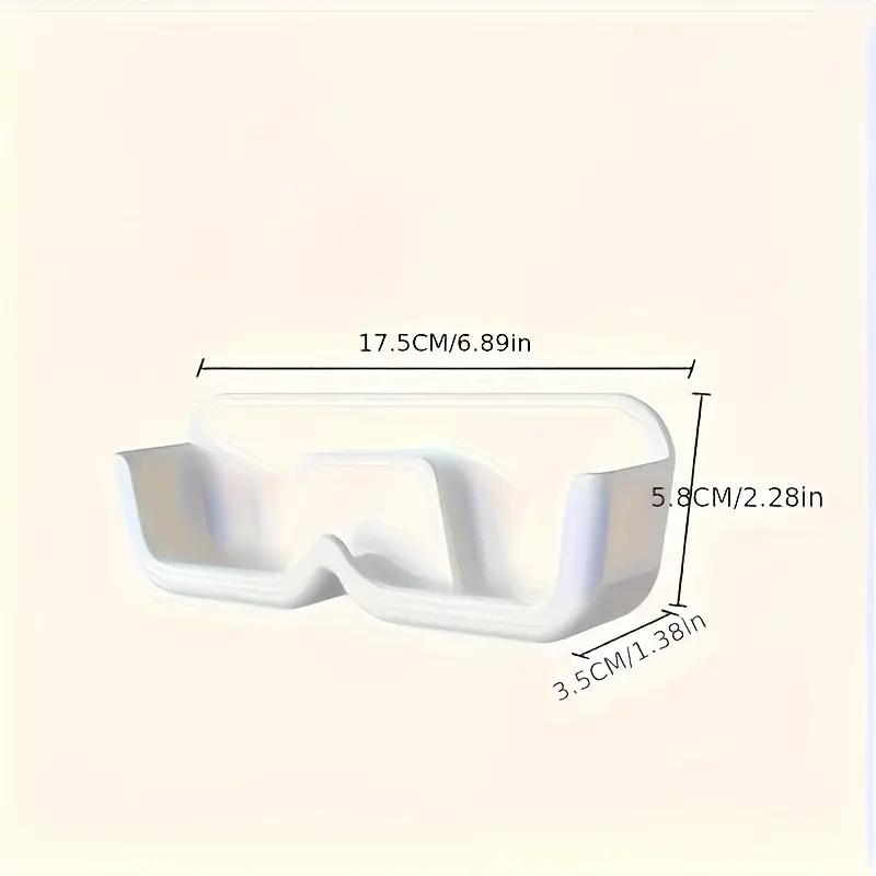 1 ΤΕΜ Ράφι Οργανωτής Γυαλιών Τοίχου Θήκη Επίδειξης Γυαλιών Ηλίου Διακόσμηση Ντουλάπας Κουτί Αποθήκευσης Οργανωτής Γυαλιών Ηλίου