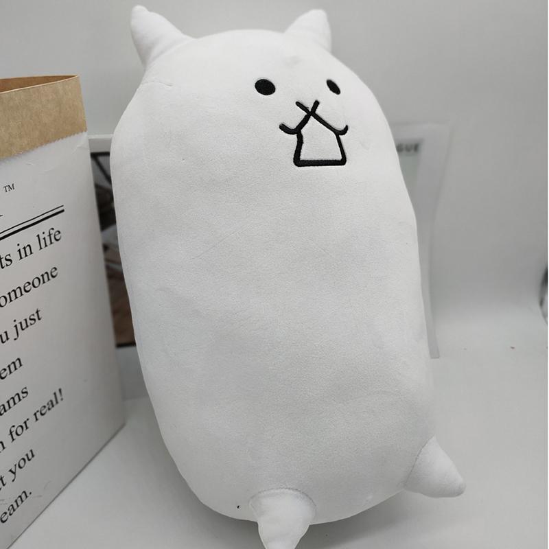 Cartoon Nyanko Great War Plush Doll Anime Animal Battle Cats Stuffed Plushie Toys for Kids Christmas Birthday Gifts