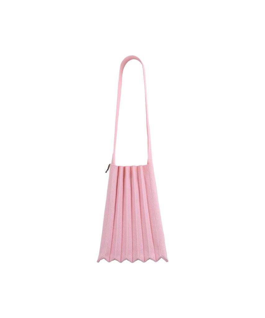 Pleatsmama Light Shoulder Bag Light Pink