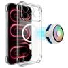 Magnetic Case For POCO F9 Ultra Pro 5G Camera Protection Raised Edge Transparent CA0003