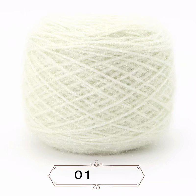 150g/míč Veverka Kašmírová příze Sametová nit v silném šátku z domácího tkaného klobouku Světlé hedvábné zlato