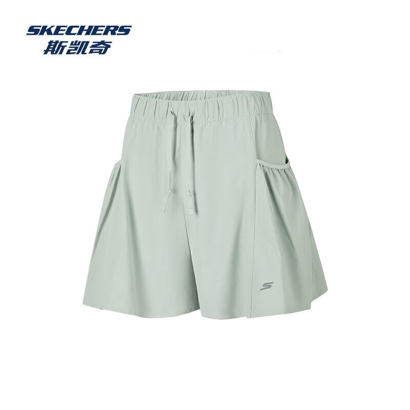 Skechers Women s Pearl Blue Athletic Shorts P226W023 2XL