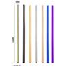 4Pcs Stainless Steel Straw Reusable Metal Drinking Straw With Cleaner Brush For Home Party Barware Bar Accessories