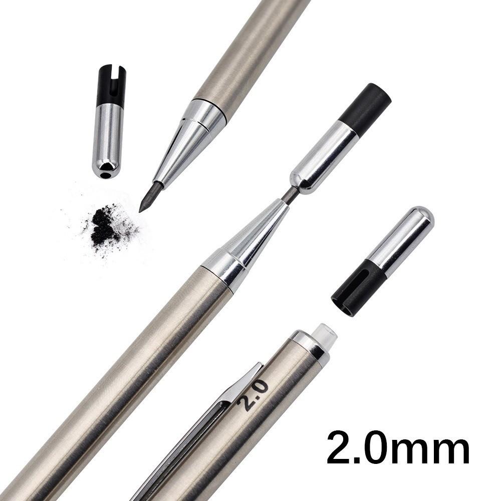 0.3/0.5/0.7/0.9/2.0mm Mechanical Pencil 2B Automatic Pencil Drafting Pencil  Student & Drafting Use