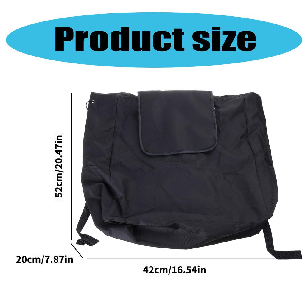Spritzwassergeschützte Kinderwagentasche, große Kapazität, Aufbewahrungsrucksack für Kinderwagen, verstellbarer Schultergurt, Rucksack, unverzichtbar für Reisen