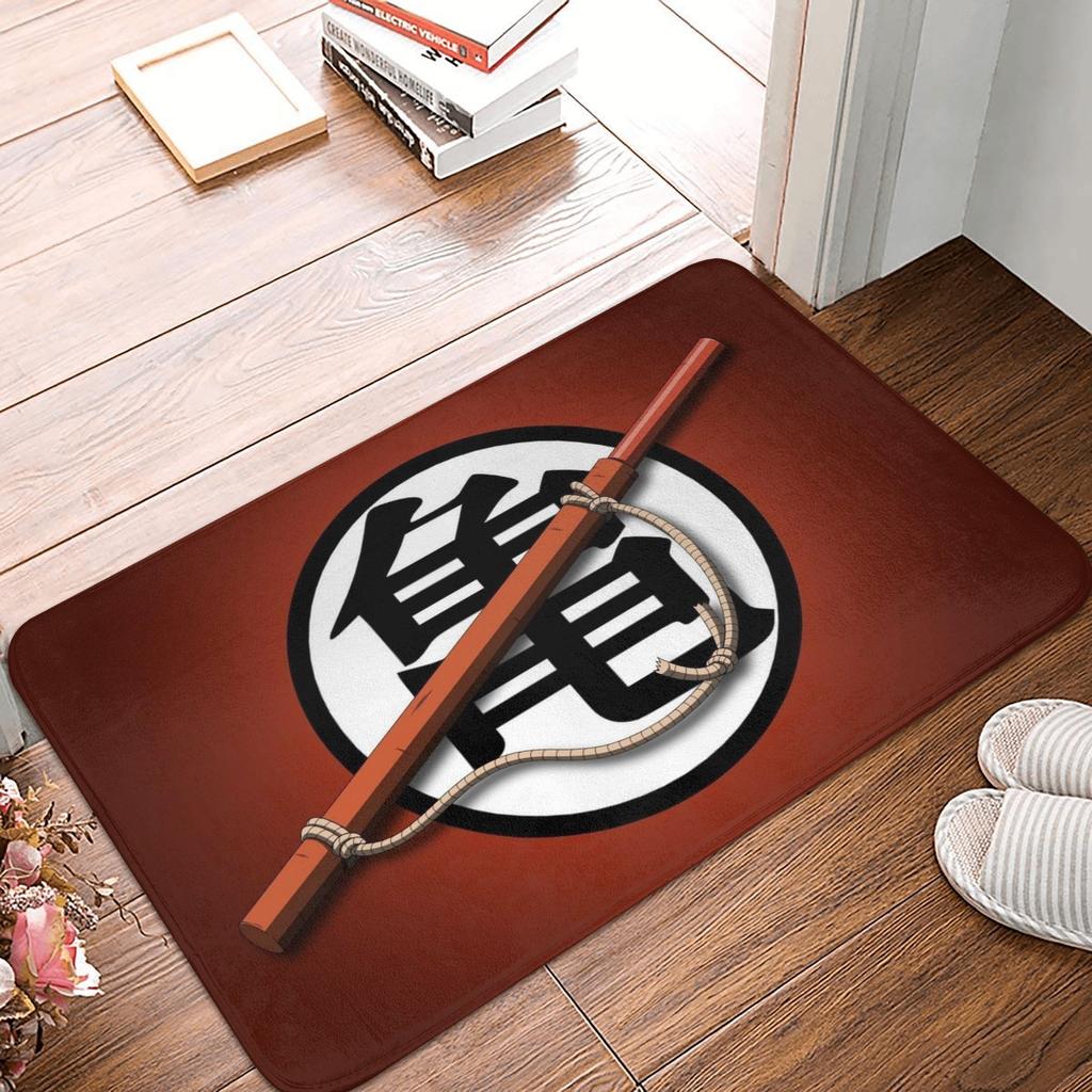 DragonBall Anime Dragon Ball Doormat Non-Slip Entrance Bath Kitchen Door Floor Mat Garage Carpet Rug