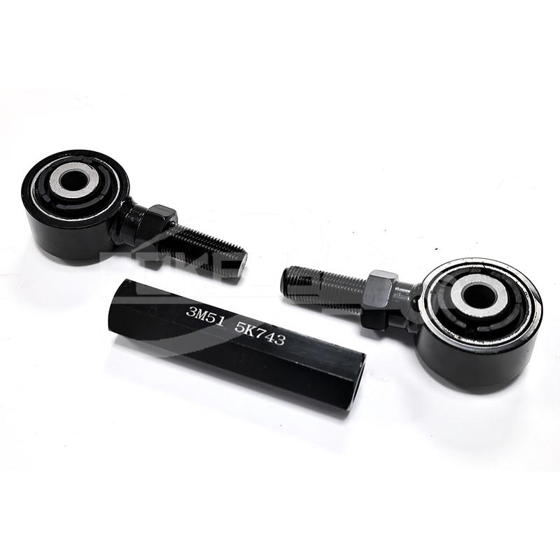POKESS 2PCS Rear Suspension Tie Bar Link Control Arm For Ford Focus Mk2 MK3 2005-2014 Ford KUGA MK2 2013-2019 Adjustable