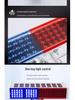 Quxing Solar LED Red Blue Strobe Signal Light for Municipal Road Construction