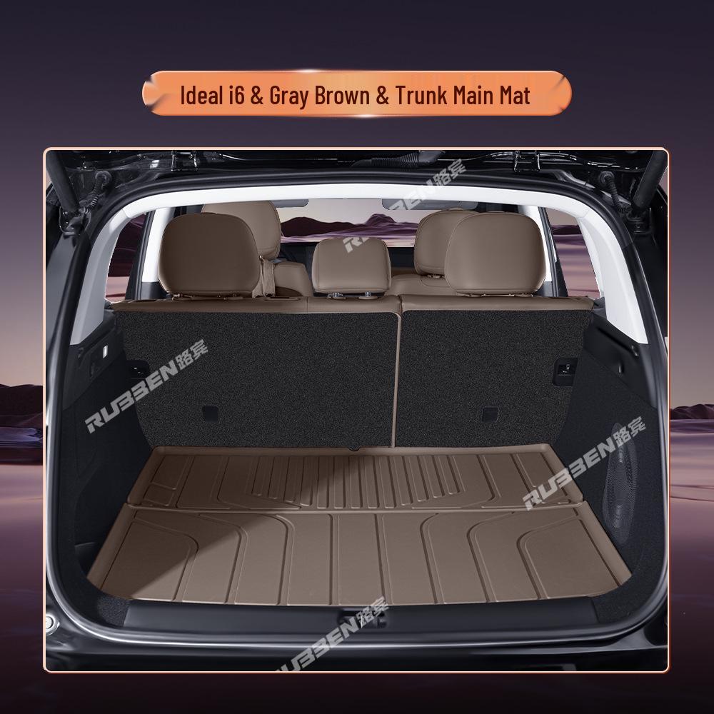 Коврик в багажник для Li Auto i6 (Модель 2025 г.) - Полное Покрытие, Аксессуар для Салона Автомобиля Li Auto i6
