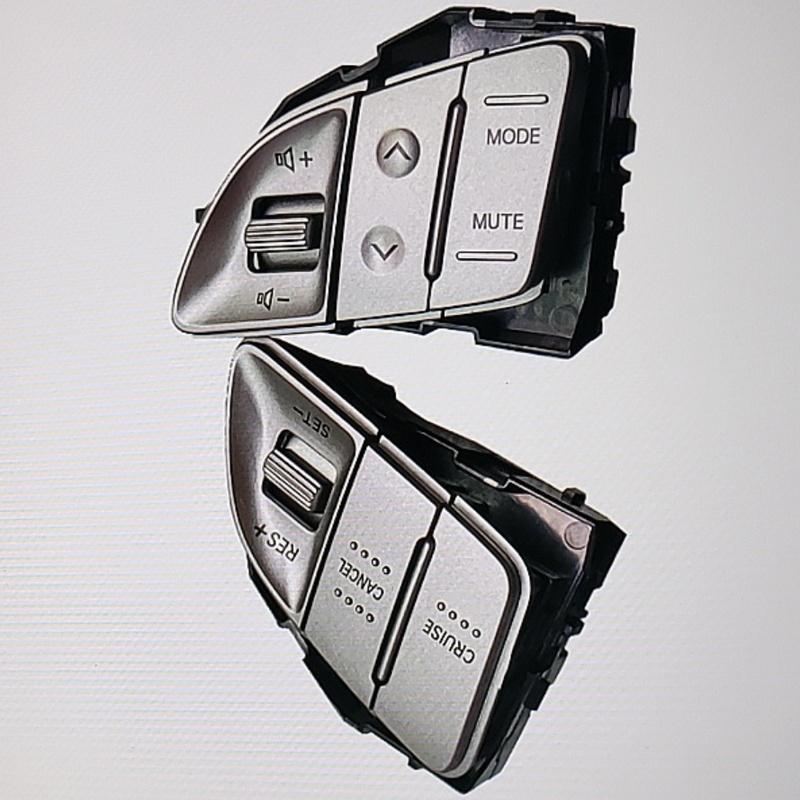 Coperture Pannello Pulsanti Volante Auto Per Hyundai Tucson IX35 Assemblaggio Interruttore Telecomando Sinistro Pulsanti Telecomando Destro