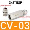 Valvola di non ritorno pneumatica 6mm 8mm 10mm 1/4 OD Tubo Valvola unidirezionale Aria Gas Via singola Valvola in ottone Adattatore raccordo tubo compressore d'aria
