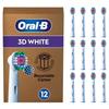 Brosses À Dents Oral-B Pro 3D White 12 Pièces FFU