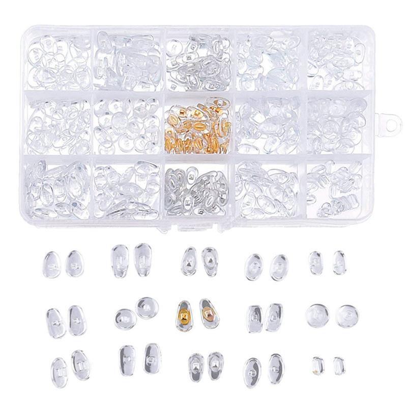 

Maijiabao 15 стильный винтовой нажимной зажим для очков, набор инструментов для ремонта носовых упоров для очков