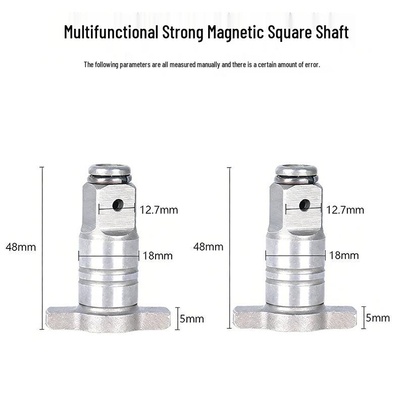 Super Strong Multifunctional Electric Wrench with Magnetic Square Shaft