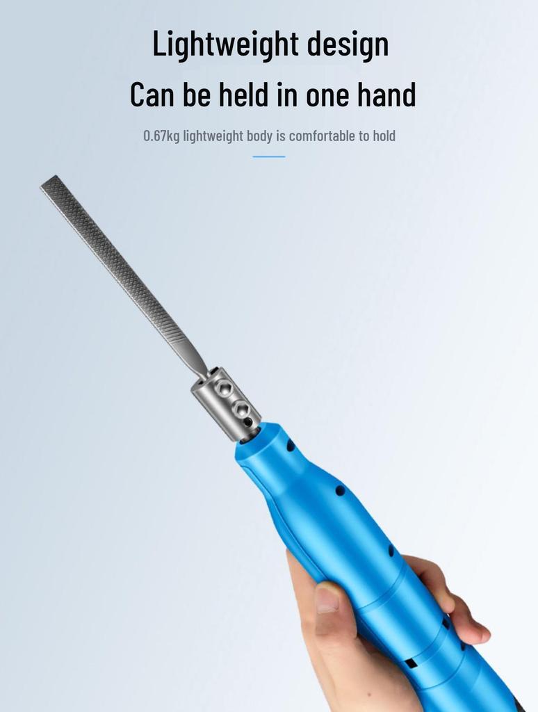 Rechargeable Handheld Electric Automatic Shovel File Tool