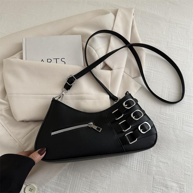 Fashionable and Casual Underarm Handbag for Women Stylish Luxury Design Female Shoulder Crossbody Bag AVE