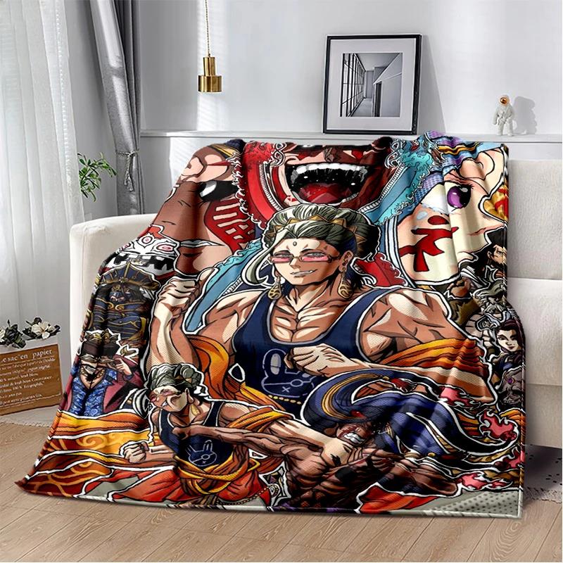 2025 New Style Cartoon Record of Ragnarok Anime Blanket,Soft Throw Blanket for Home Bedroom Bed Sofa Travel Picnic Cover Kids