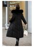 Mom's Winter Cotton Jacket: Stylish, Warm, Fleece-Lined Coat for Middle-Aged & Elderly