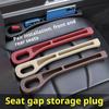 2 Pezzi Strisce Riempitivo Spazio Sedile Auto Forniture per Organizzazione Sedile Strisce Riempitivo a Prova di Perdite Kit Decorazione Interni Accessori Applicabile a Tutti i Modelli di Veicolo