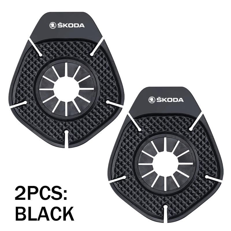 QLT4 For Skoda 1/2PCS Car Windshield Wiper Bottom Hole Protective Cover Auto Accessories Octavia A5 A7 RS Fabia Superb Rapid Karoq