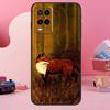 Winter Fox Foxes Case For Oppo A18 A38 A58 A78 A98 A74 A54 A94 A80 A60 A40 A96 A76 A16 A15 A17 A57 A77 A5 Pro