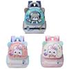 Cartoon Kids Backpack For Preschoolers With Nylon Material And Cushion Straps For School Use