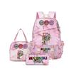 Popular Rhythm Box Sprunki Music Game School Bag Backpack Pencil Bag Three-piece Student Backpack D