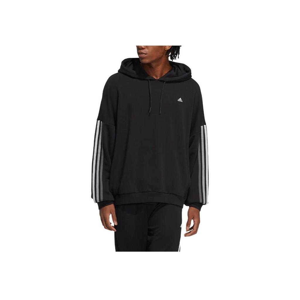 Adidas City Sweat Pullover Hoodie Men Hoodies Black HC9964