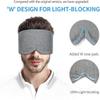 Cotton Sleep Eye Mask for Men - Upgrade Design Blackout Side Sleeper Eyes Cover for Night Sleeping, Large Size Wide Soft Travel