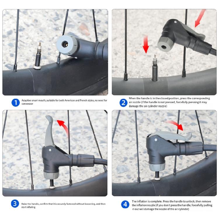 Multipurpose Tire Inflator Hose Adapter Universal Inflation Extension Tube Bicycles Tire Inflation Accessories Enduring