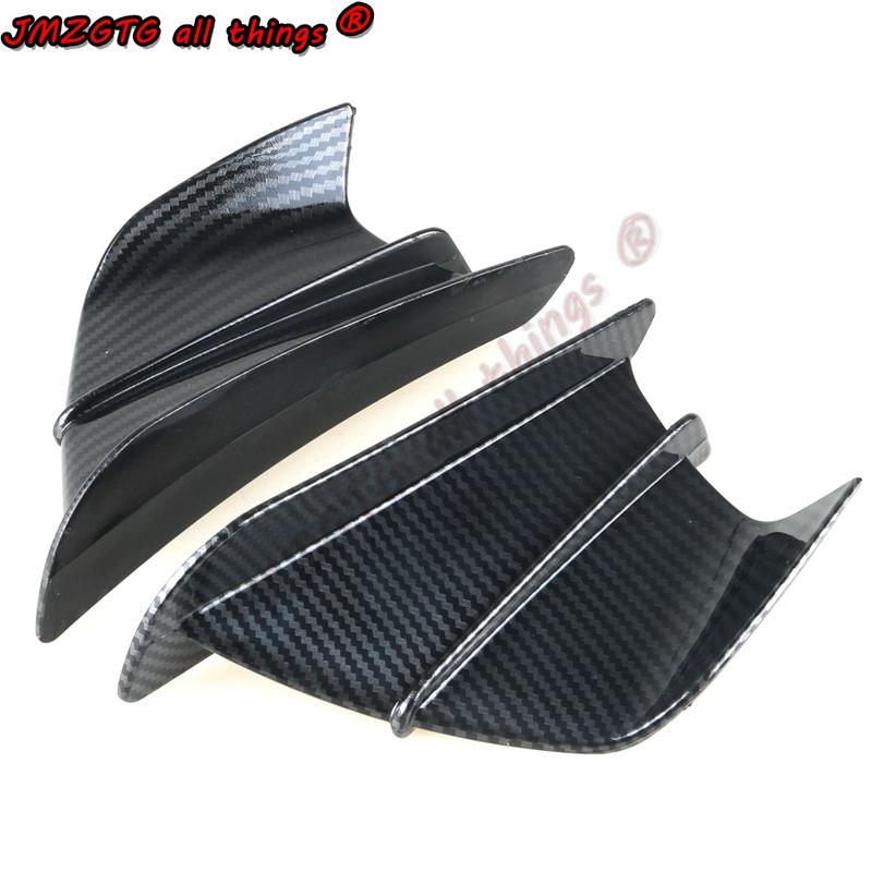 

Для HONDA CBR650R.F CB650R.F CBR600RR CBR1000RR аксессуары для модификации мотоцикла аэродинамический комплект с фиксированным ветровым крылом Carbon fiber pattern