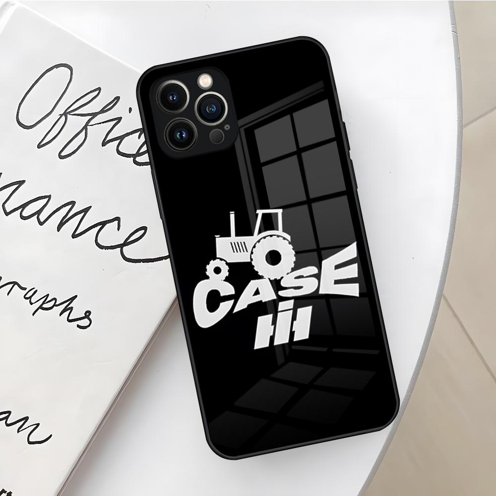 Case International Havester IH Tractor Phone Case for Iphone 16 15 14 12 11 13 Pro Max Mini X Xr Xs Se 8 Puls glass Cover