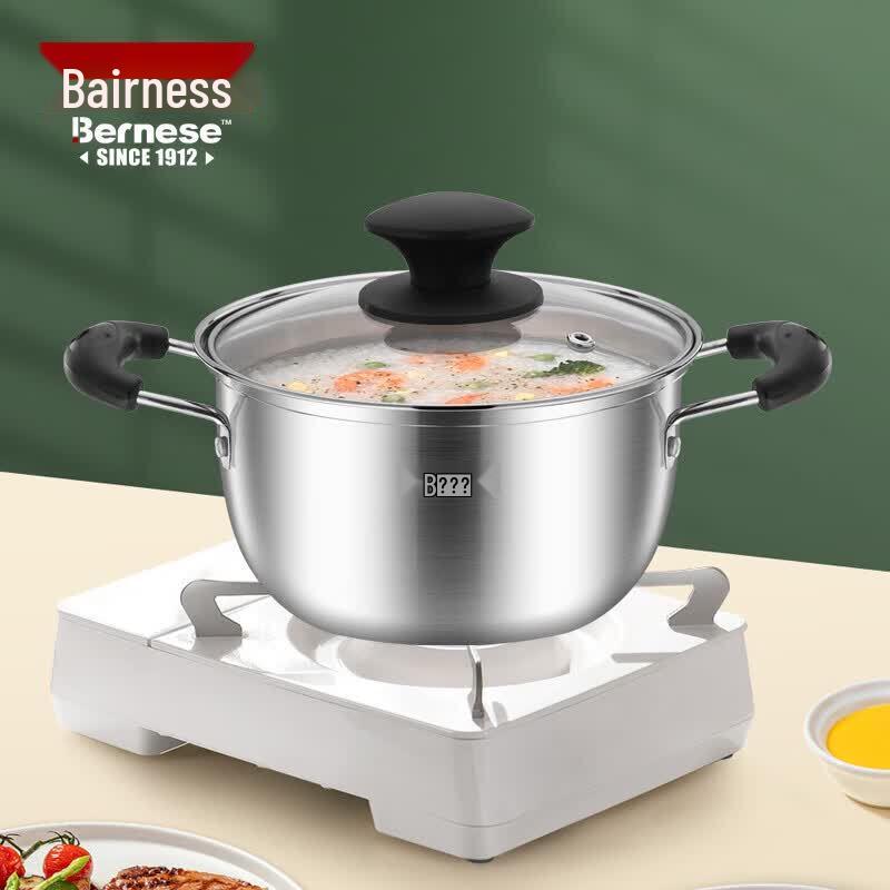 Bernice 18cm Stainless Steel Saucepan