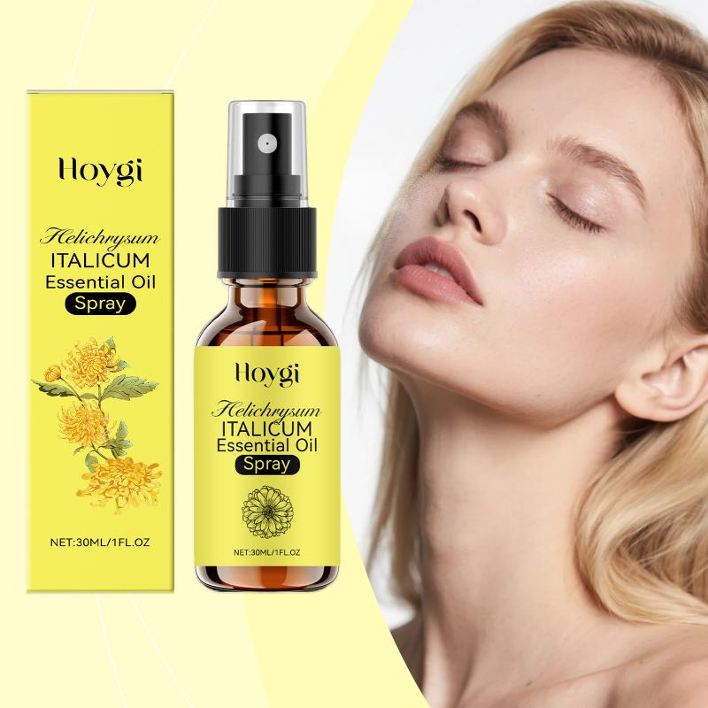 Helichrysum Facial Body Mist Spray For Dry Skin Lightweight Hydrating Oil Spray With Jojoba Oil Winter Skincare Care For Women