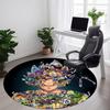 1pc Dragon Ball Characters Office Round Area Rug, Indoor Mat Suitable For Office, Under Office Chairs Bedroom Living Room Home Decor, Room Deco