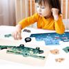 Wooden 3d Military Vehicle Construction Puzzle Toy For Kids Play Educational