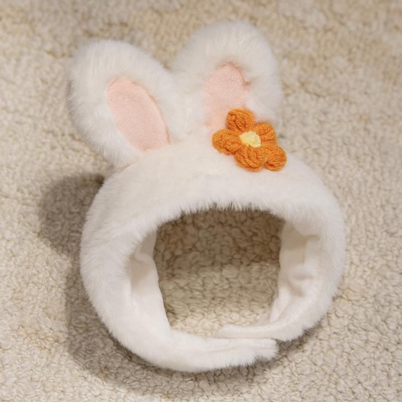 Easter Egg Capybara Stuffed Plush Toys Cute Animal Capybara Plushies Doll Bunny Rabbit Ears Hats Happy Easter Decor Kids Favor