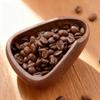 Coffee Beans Dosage Tray Wooden Walnut Coffee Bean Measuring Bowl Coffee Bean Cup Weigh Container Espresso Bean Spoon Shovel