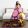 Yellow Duck Super Soft Blanket  Child Plush Throw Blanket Fluffy Couch Bed Flannel Bedspread Sofa Bed Cover