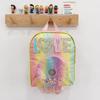 Fashion Letter Sequin Bag Preschool Girls School Backpack With Design Cartoon
