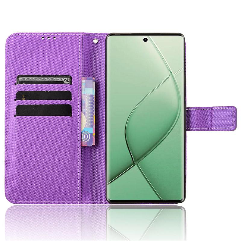 Purple PU Leather